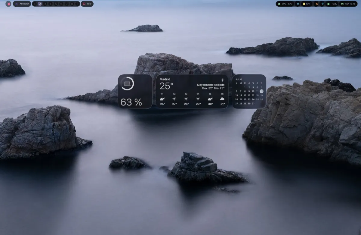 MacOS Xscriptor desktop preview